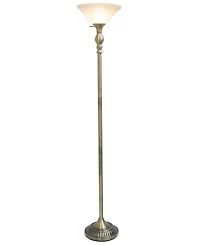 Elegant Designs 1 Light Torchiere Floor Lamp