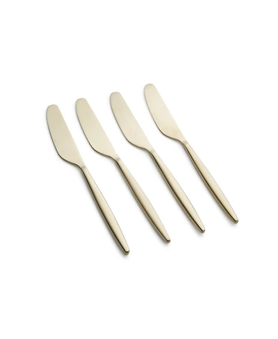 Cambridge Silversmiths Gaze Champagne Satin Spreaders Set, 4 Piece