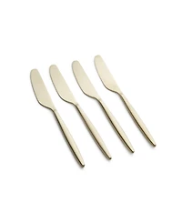 Cambridge Silversmiths Gaze Champagne Satin Spreaders Set, 4 Piece
