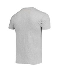 Men's Original Retro Brand Michael Crabtree Heathered Gray Texas Tech Red Raiders Ring of Honor T-shirt
