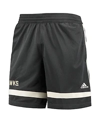 Men's adidas Charcoal Kansas Jayhawks Reverse Retro Basketball Shorts