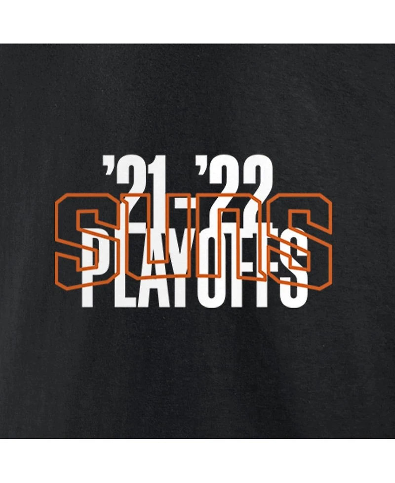 Men's Fanatics Black Phoenix Suns 2022 Nba Playoffs Dunk T-shirt
