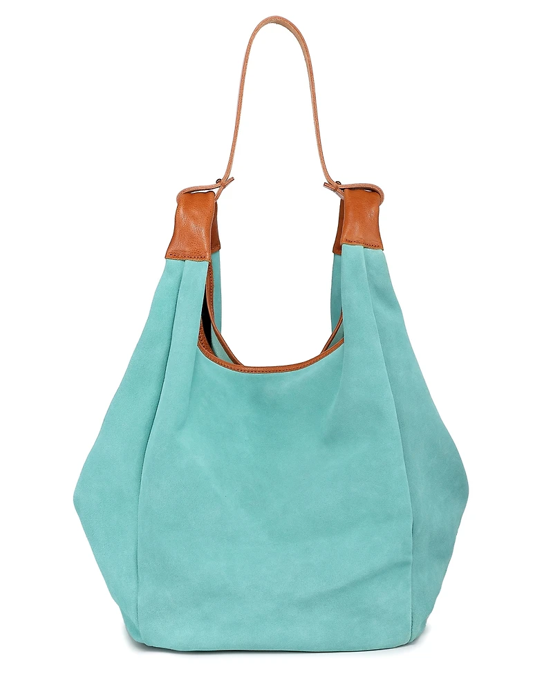Old Trend Women's Genuine Leather Rose Valley Hobo Bag