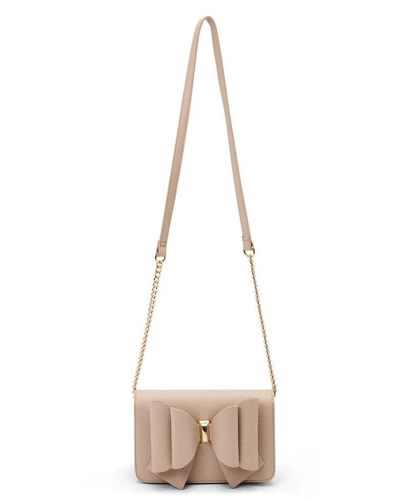 Women's Overflap Double Bowtie Crossbody Bag