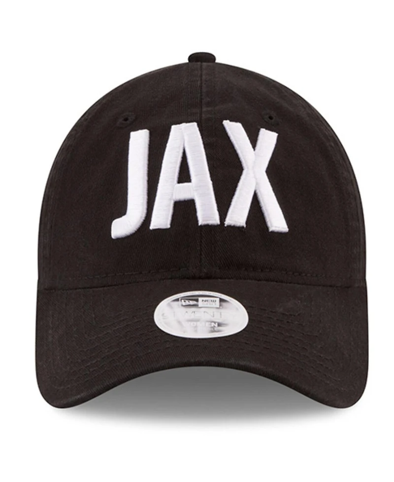 Women's New Era Black Jacksonville Jaguars Hometown 9TWENTY Adjustable Hat