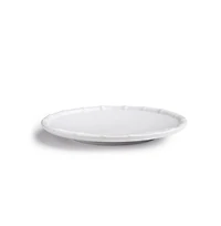 Q Squared Melamine Zen Bamboo 9" Salad Plates, Set of 4