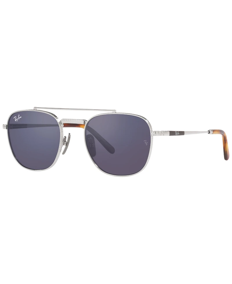 Ray-Ban Unisex Sunglasses, Frank Ii Titanium 51