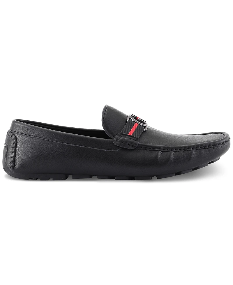 Guess Men's Askers Pod Driver with G Ornament Slip On Slippers