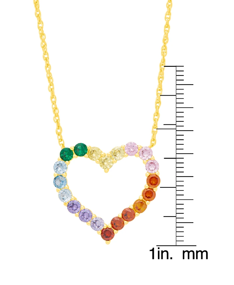 Macy's Women's Rainbow Pendant Necklace