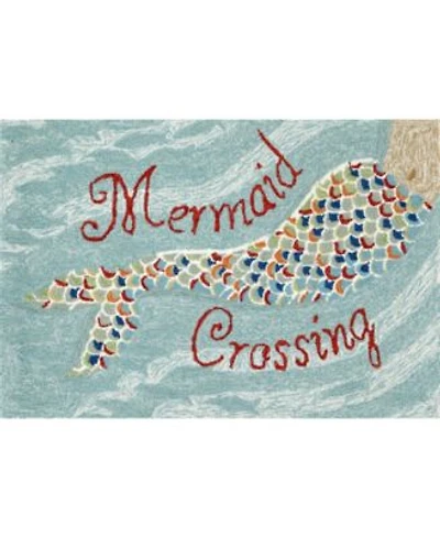 Liora Manne Frontporch Mermaid Crossing Area Rug