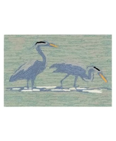 Liora Manne Frontporch Blue Heron Area Rug