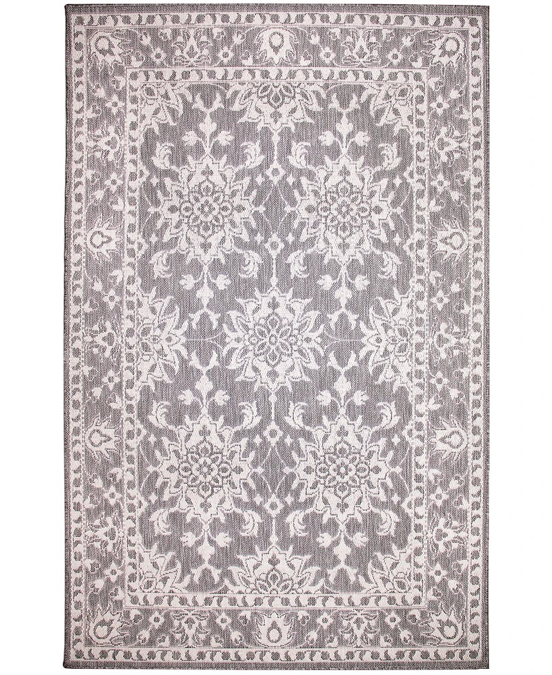 Liora Manne' Malibu Kashan 4'10" x 7'6" Outdoor Area Rug