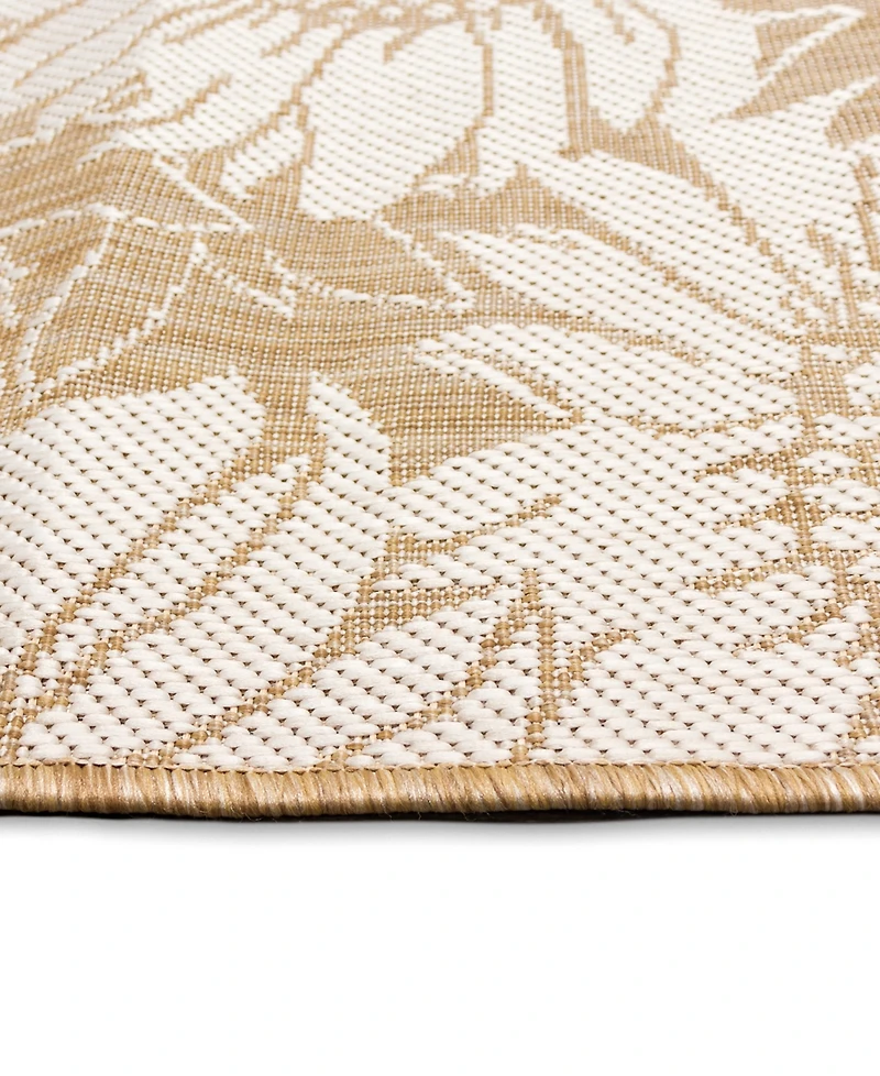 Liora Manne' Carmel Sunflower Field 3'3" x 4'11" Outdoor Area Rug