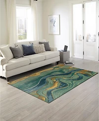 Liora Manne' Corsica Panorama 8'3" x 11'6" Area Rug