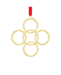 Twelve Days Of Christmas Ornament- 5 Golden Rings