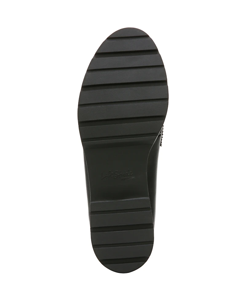 LifeStride Women's London Lug Sole Penny Loafers