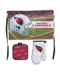 WinCraft Arizona Cardinals 3-Piece Barbecue Set
