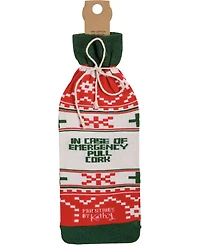 Primitives by Kathy Christmas Survival Kit Bottle Sock