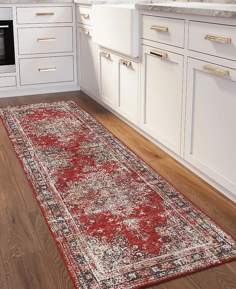 Dalyn Jericho Washable JC6 2'6" x 10' Runner Area Rug