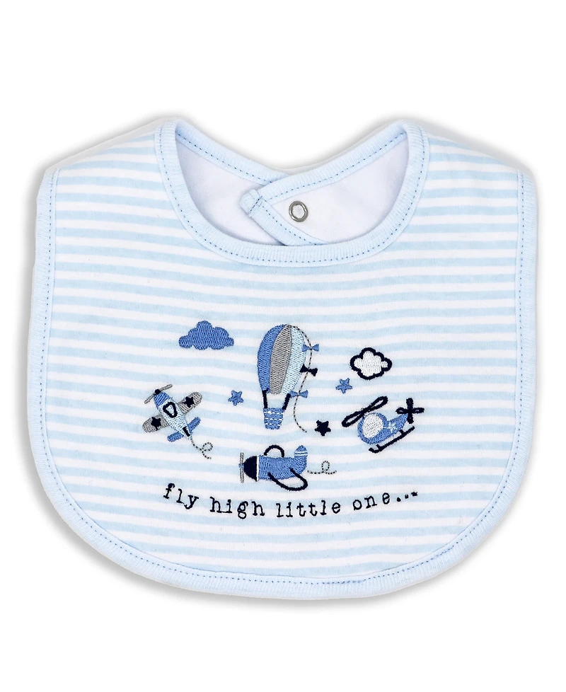 Baby Boys Fly High Layette Gift Mesh Bag, 5 Piece Set