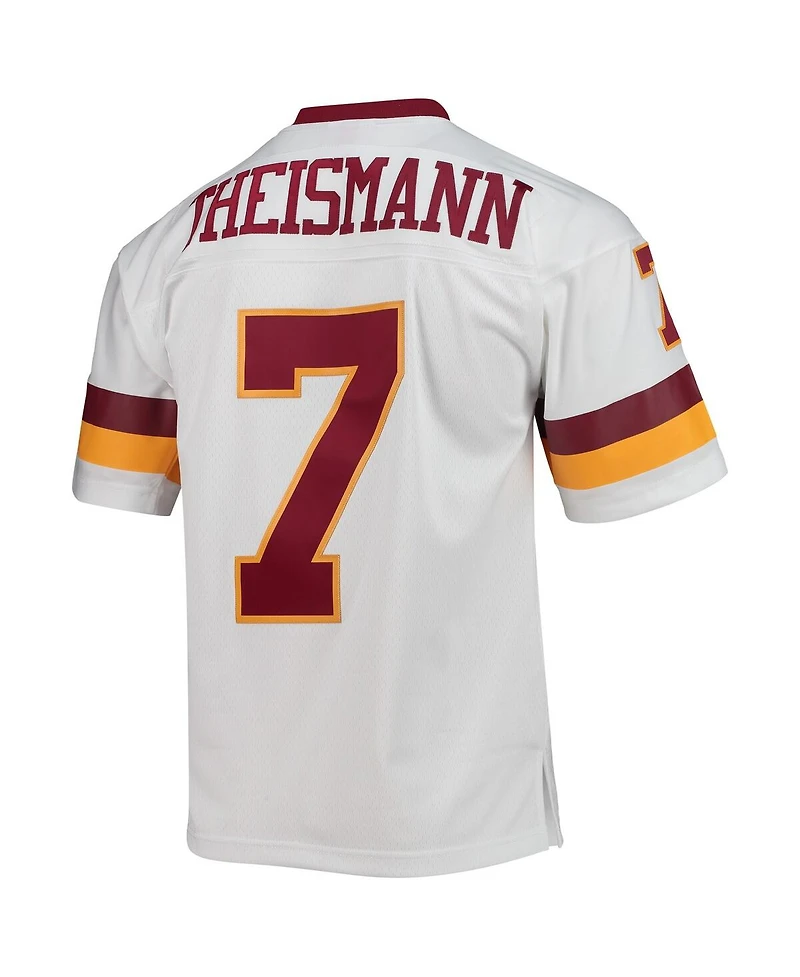 Men's Mitchell & Ness Joe Theismann White Washington Football Team 1982 Legacy Replica Jersey