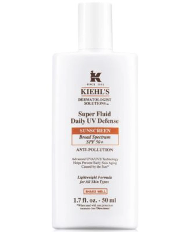 Kiehls Since 1851 Dermatologist Solutions Super Fluid Daily Uv Defense Sunscreen
