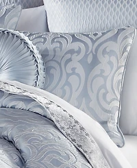 J Queen New York Astoria 4-Pc. Powder Blue Comforter Set