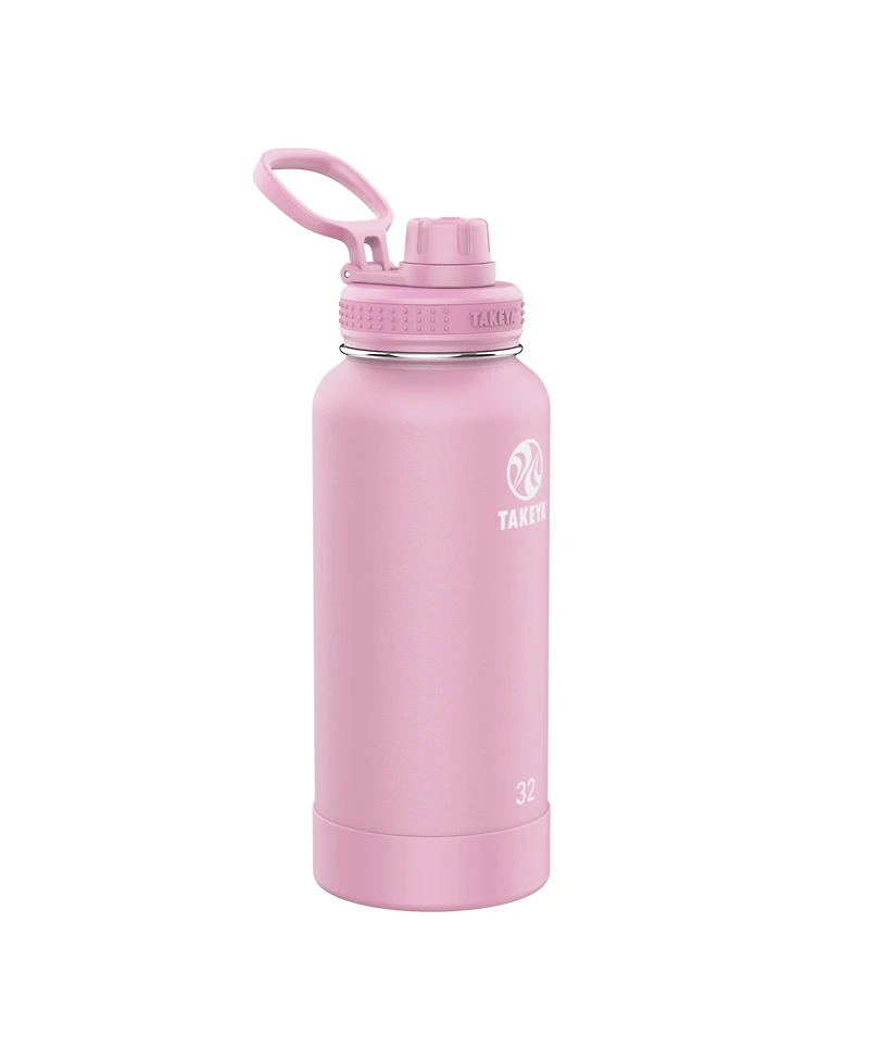 Takeya Actives 32oz Insulated Stainless Steel Water Bottle with Insulated Spout Lid