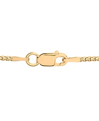 Men's Diamond Evil Eye 22" Pendant Necklace (1/2 ct. t.w.) in 14k Gold-Plated Sterling Silver