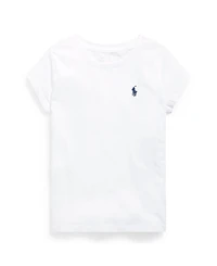 Polo Ralph Lauren Big Girls Cotton Jersey Short Sleeve T-shirt