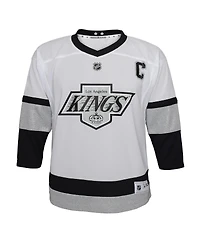 Preschool Boys and Girls Anze Kopitar White Los Angeles Kings 2021/22 Alternate Replica Player Jersey
