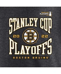 Men's Fanatics Charcoal Boston Bruins 2022 Stanley Cup Playoffs Wraparound T-shirt