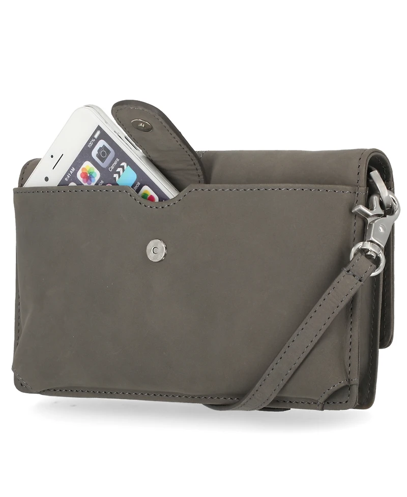 Timberland Women's Rfid Leather Crossbody Bag Wallet Purse