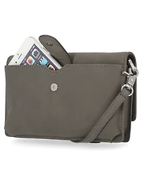 Timberland Women's Rfid Leather Crossbody Bag Wallet Purse