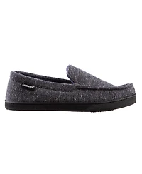 Isotoner Men's Preston Heather Knit Moccasin Slippers