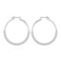 Vince Camuto Chain Link Hoop Earrings