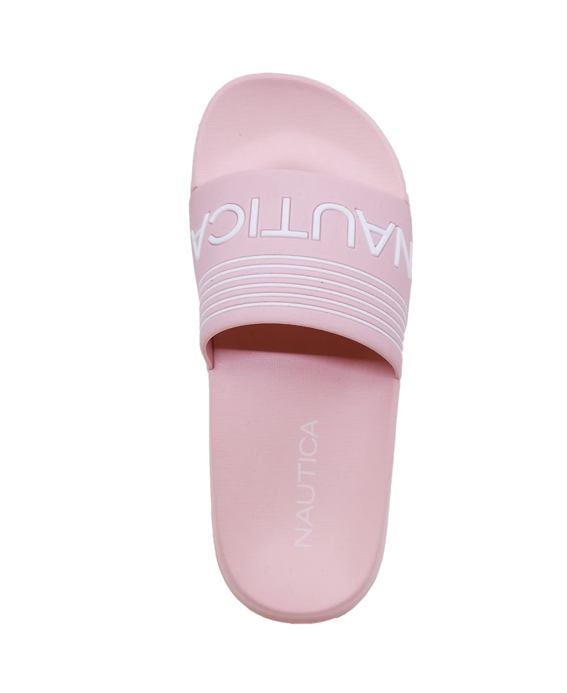 Nautica Little Girls Gaff Slide Sandals