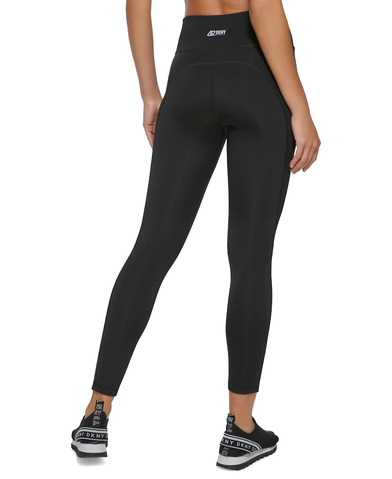 Dkny Sport Women's Ultra Compression High-Waist 7/8 Leggings