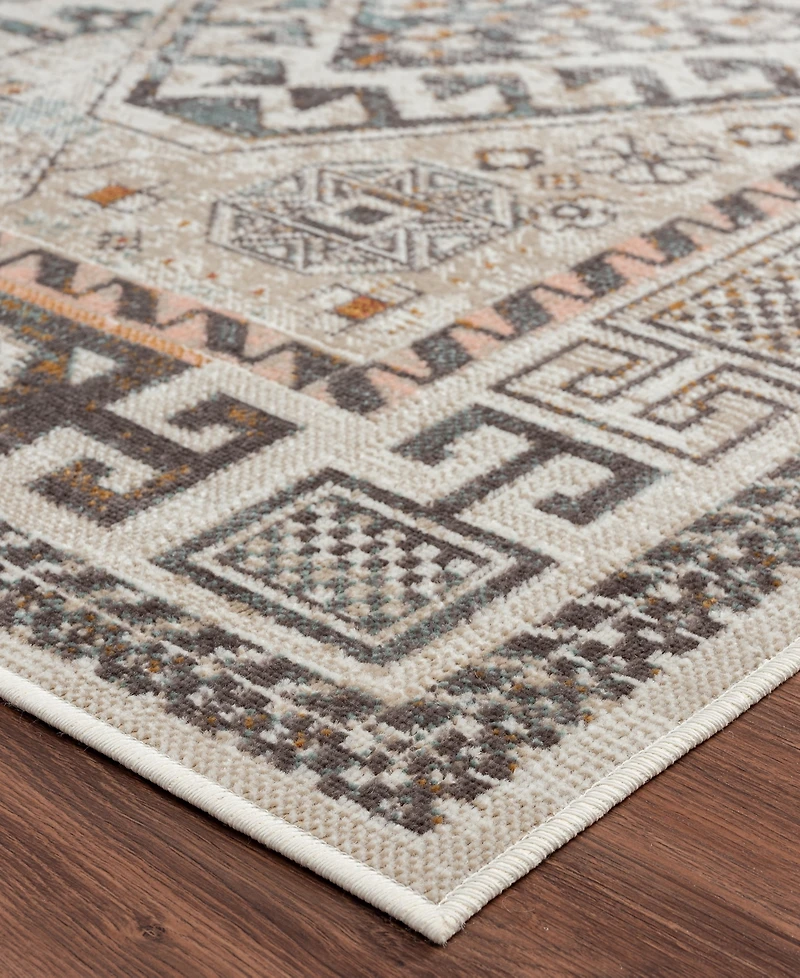 Lr Home Heirloom Hrl-474 7'9" x 9'9" Outdoor Area Rug