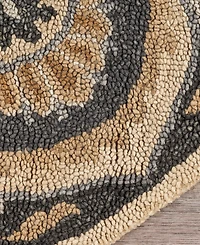 Lr Home Radiance Rdc-062 6' x 6' Round Area Rug