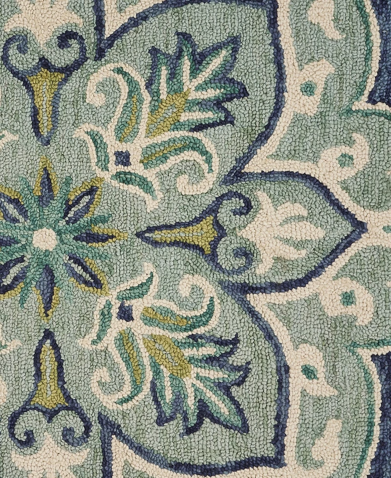 Lr Home Radiance Rdc-077 6' x 6' Round Area Rug