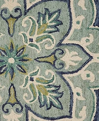 Lr Home Radiance Rdc-077 6' x 6' Round Area Rug