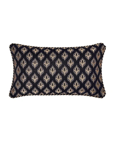 J Queen New York Savoy Boudoir Decorative Pillow, 14" x 24"
