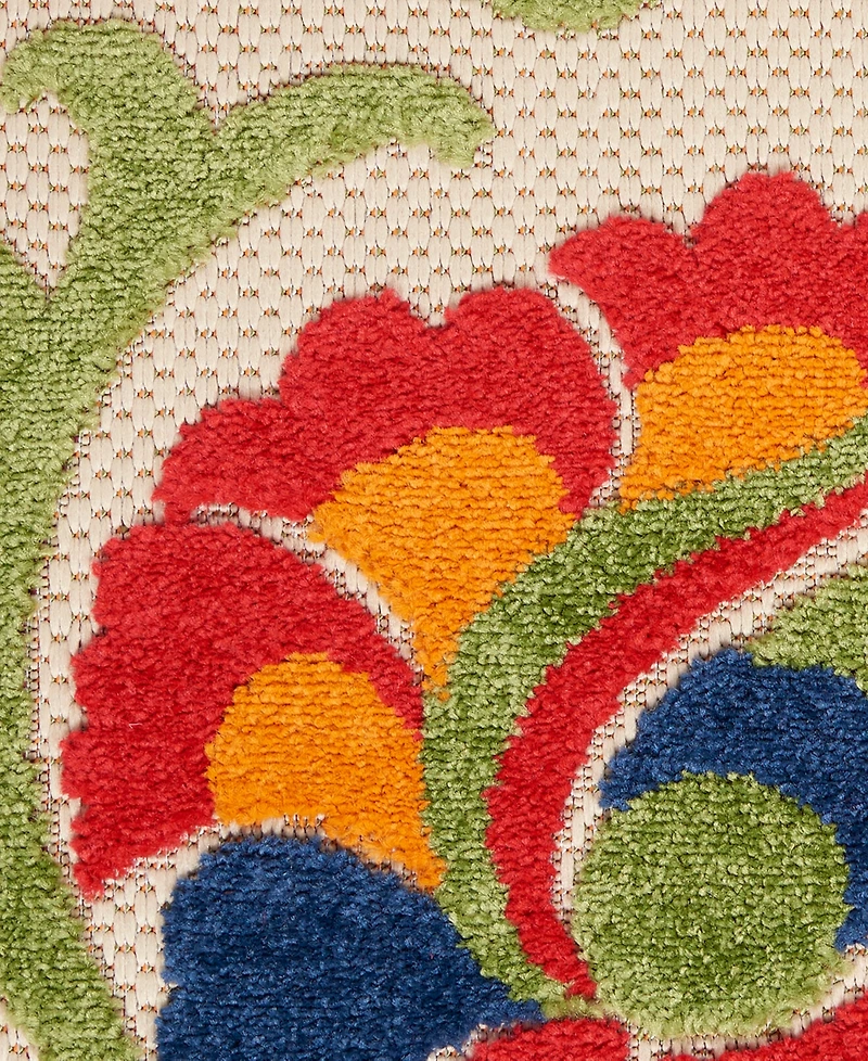 Nourison Home Aloha ALH17 7'10" x 10'6"Outdoor Area Rug