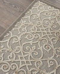 Nourison Home Aloha ALH21 2'8" x 4' Outdoor Area Rug