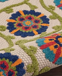 Nourison Home Aloha ALH19 2'3" x 8' Runner Rug