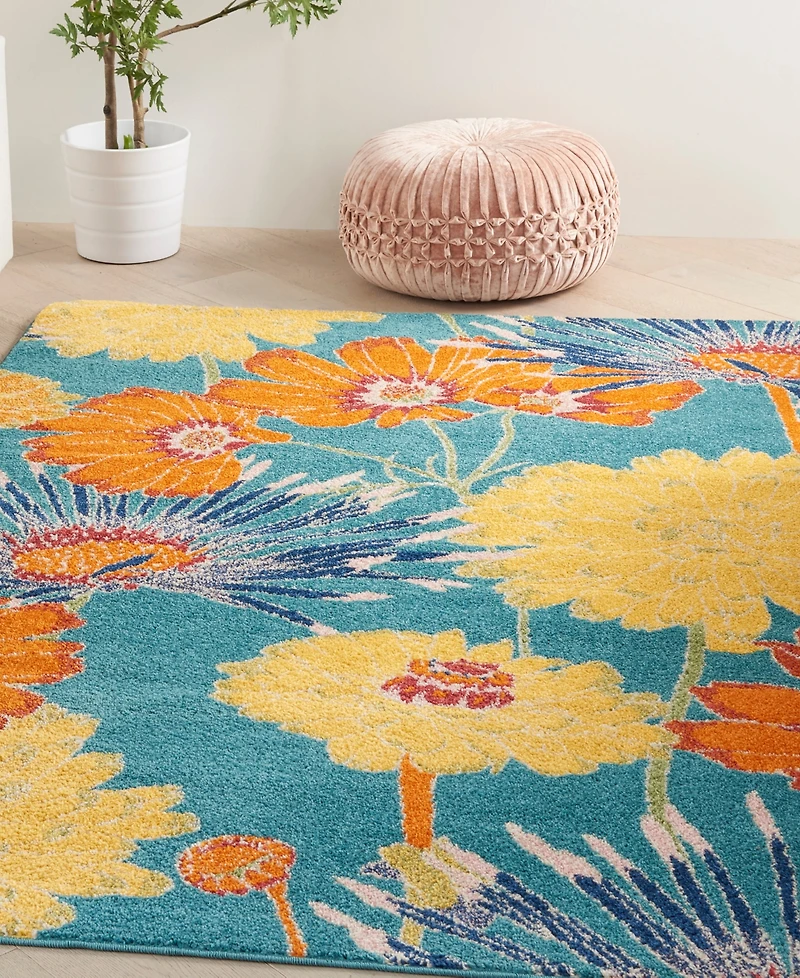 Nourison Home Allur ALR06 5'3" x 7'3" Area Rug