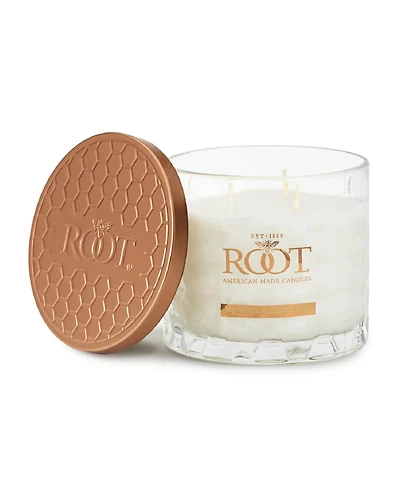 Japanese Cedar wood Fragrance Honeycomb Glass Jar Candle