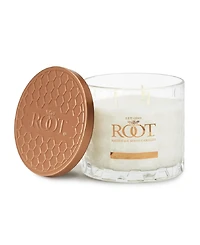 Japanese Cedar wood Fragrance Honeycomb Glass Jar Candle