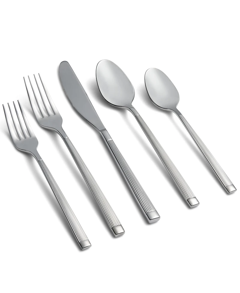 Cambridge Silversmiths Zaylen Mirror Flatware Set, 20 Piece